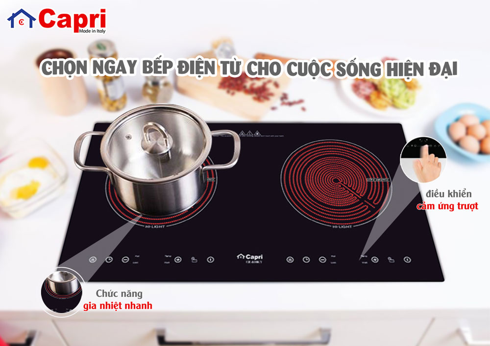 Bếp điện từ Capri